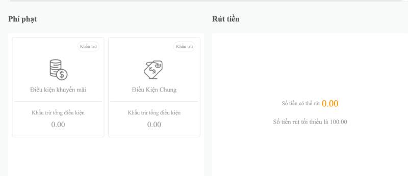 Bước 3: Thực hiện rút tiền