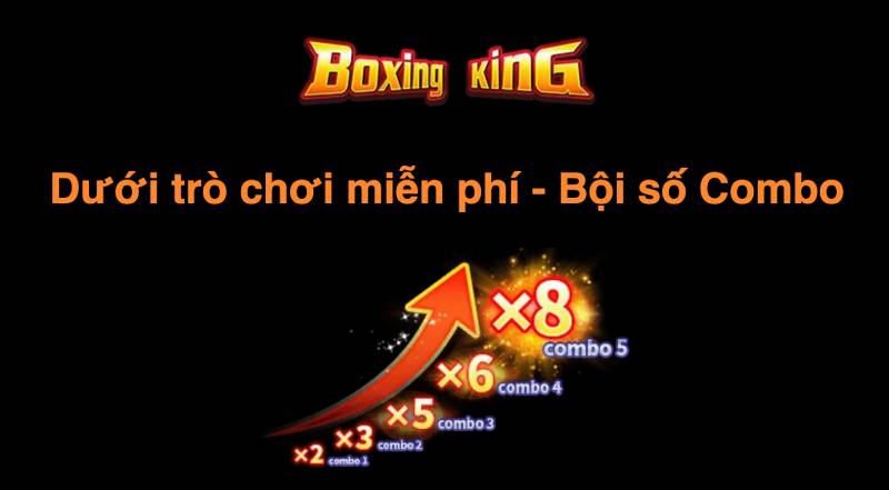 Combo multiplier (hệ số nhân) trong nổ hũ quyền vương