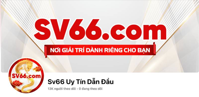 Fanpage Facebook của sv66