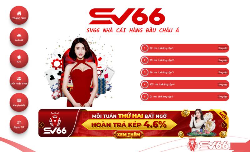 SV66 - Nhà cái uy tín, đáng tin cậy